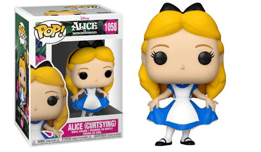 Picture of POP! VINYL 1058 - ALICE 70TH– ALICE CURTSYING